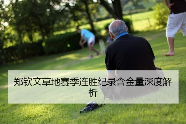 郑钦文草地赛季连胜纪录含金量深度解析
